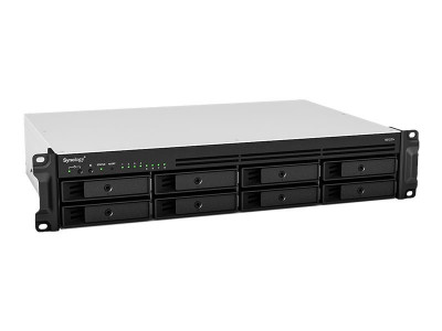 Synology : RS1221RP+ 2U 8BAY 22GHZ QC RPS 8GB DDR4 4X 1GBE 2X USB3.2 GEN 1