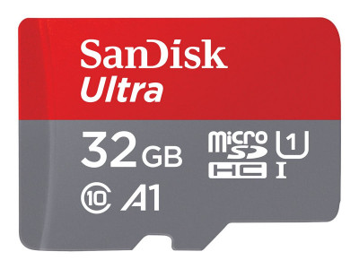 SANDISK : 32GB SANDISK ULTRA MICROSDHC+ SD 120MB/S A1 CL 10 UHS-I TABLET