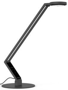 LUCTRA Lampe de table LED TABLE RADIAL BASE, noir