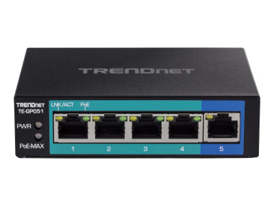 TrendNet : 5-PORT GIGABIT POE+ SWITCH