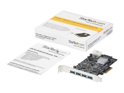 Startech : USB 3.2 GEN 2 PCIE card - USB TYPE-A 10GBPS PCI EXPRESS X4