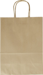 folia Sac en papier, 240 x 120 x 310 mm, blanc