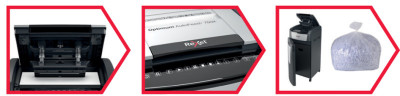 REXEL Destructeur de documents Optimum AutoFeed+ 225X