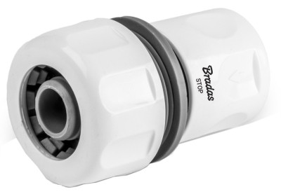 Bradas Raccord de tuyau femelle WHITE LINE, aquastop, 3/4