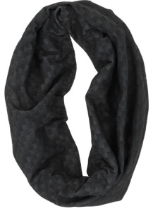 FISCHER Foulard multifonctions, microfibre, anthracite