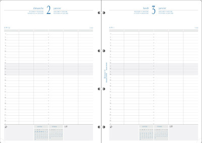 EXACOMPTA Recharge pour organiseur 