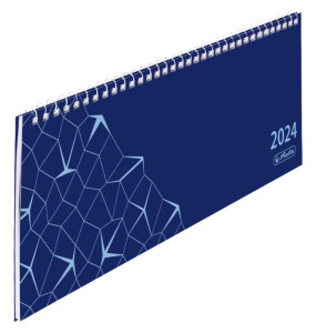 herlitz Tischkalender Compact 2019, blau