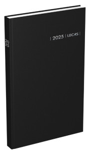 LECAS Agenda Carré 2 jours Travers 2019, 140 x 220 mm