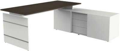 kerkmann Bureau complet Form 4, gris clair