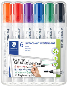 STAEDTLER Lumocolor Whiteboard-Marker 351, 4er Etui