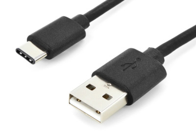 DIGITUS Câble de connexion USB 2.0, USB-C - USB-A, 1,0 m