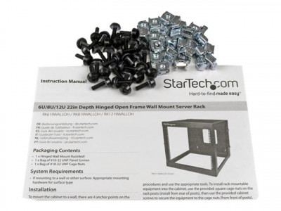 Startech : 8U 22 WALL MOUNT SERVER RACK