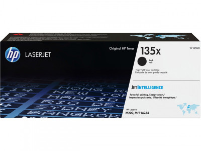 HP 135X Toner Noir haute capacité 2400 pages W1350X