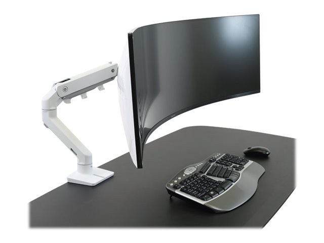 Bras pour écran de bureau Ergotron HX (blanc) – Lucinda Technology Solutions