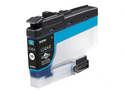 Brother : LC424C CYAN cartouche d'encre SINGLE PACK. PRINTS ABOUT 750 PA