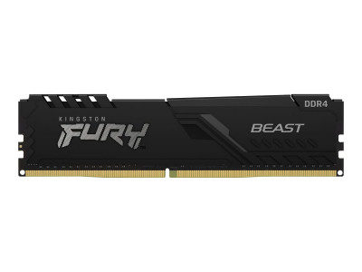 Kingston : 16GB DDR4-2666MHZ CL16 DIMM FURY BEAST BLACK