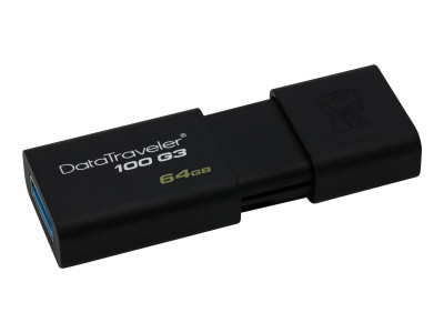 Kingston : 64GB USB 3.0 DATATRAVELER 100G3 3 PIECES