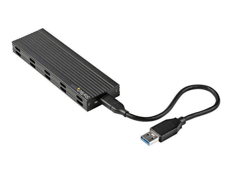 Adaptateur de boîtier SSD M.2 NVMe, sans outil, USB C 3.1