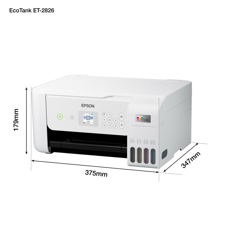 Acheter EPSON EcoTank ET-2826 Imprimante multifonction à réservoir