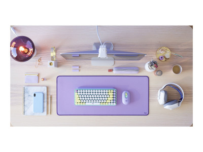 Logitech : DESK MAT STUDIO SERIES - LAVENDER - NAMR-EMEA