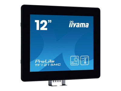 Iiyama : 12.1IN 1024X768 16:9 25MS TF1215MC-B1 1000:1 USB