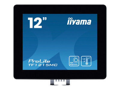 Iiyama : 12.1IN 1024X768 16:9 25MS TF1215MC-B1 1000:1 USB