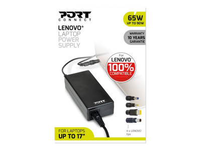 Port Technology : POWER SUPPLY 65 W LENOVO EU