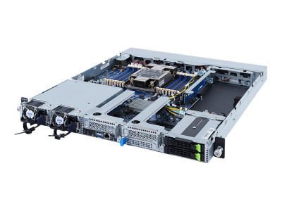 Giga Byte : INTEL BAREBONE E162-220 1U 1CPU 16XDIMM 2XHDD 3XPCIE 2X800W 80+ (bare)