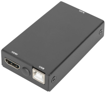 DIGITUS Dongle HDMI pour consoles KVM modulaires,RJ45 à HDMI