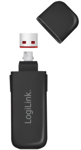 LogiLink Verrou USB de sécurité, 1x clé / 4x verrous