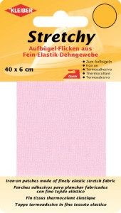 KLEIBER Patch thermocollant élastique, 400 x 60 mm, beige