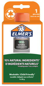 ELMER'S Bâton de colle Pure Glue, 8 g