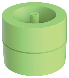 MAUL Distributeur de trombones MAULpro, rond, lime