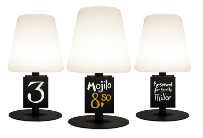 Securit Lampe de table à LED TABLE LAMP, noir