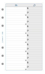 EXACOMPTA Recharge Exatime 17, 2021/2022, 1 semaine/2 pages