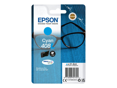 Epson : DURABRITE ULTRA INK CYAN XL 408L CYAN cartouche jet d'encre