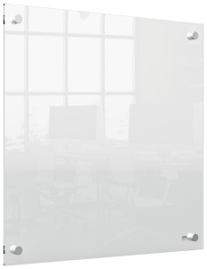 nobo Tableau blanc mural acrylique, (L)600x (P)28 x (H)450mm