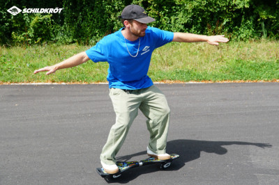 SCHILDKRÖT Waveboard Good Vibes Graffiti