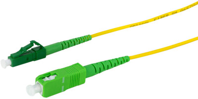 LogiLink Câble batch fibre optique, OS2, 2,0 m, jaune