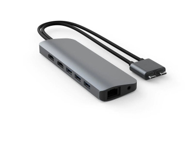 Hyper : HUB VIPER 10-IN-2 USB-C GRAY