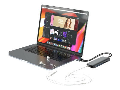 Hyper : HUB VIPER 10-IN-2 USB-C GRAY