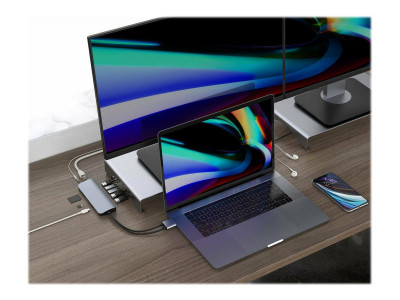 Hyper : HUB VIPER 10-IN-2 USB-C GRAY