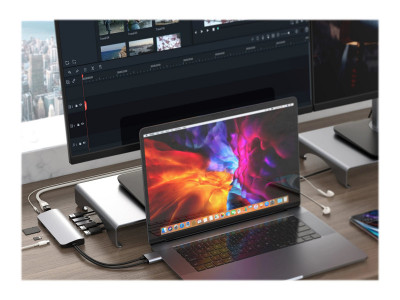 Hyper : HUB VIPER 10-IN-2 USB-C GRAY