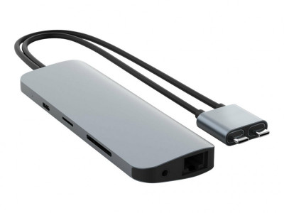 Hyper : HUB VIPER 10-IN-2 USB-C GRAY