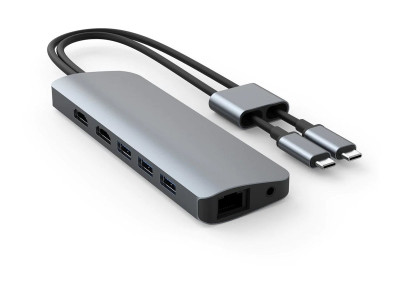 Hyper : HUB VIPER 10-IN-2 USB-C GRAY