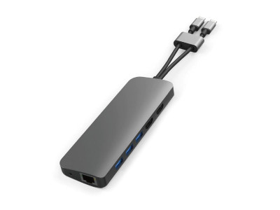 Hyper : HUB VIPER 10-IN-2 USB-C GRAY