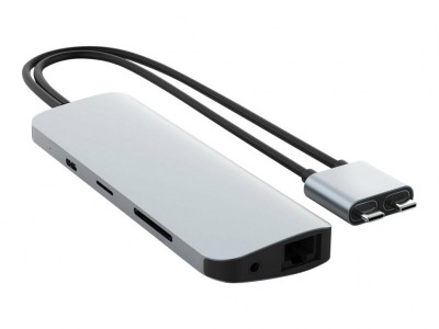 Hyper : HUB VIPER 10-IN-2 USB-C SILVER