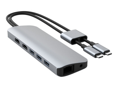 Hyper : HUB VIPER 10-IN-2 USB-C SILVER