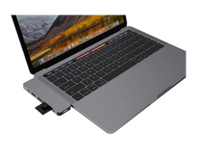 Hyper : HUB SOLO 7-IN-1 LAPTOP GRAY