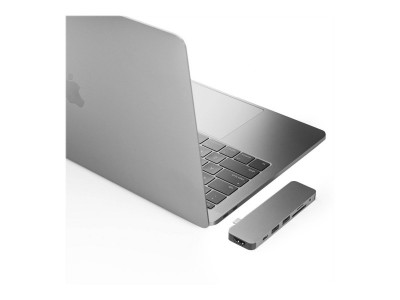 Hyper : HUB SOLO 7-IN-1 LAPTOP GRAY